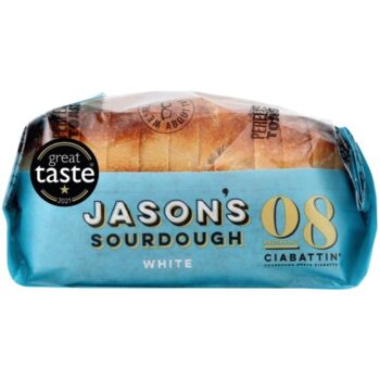 Jason's White Ciabattin Sourdough (580g)