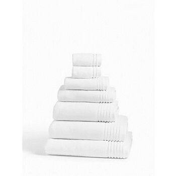 John Lewis Ultra Soft Cotton Face Cloth (Set of 2) White (2)