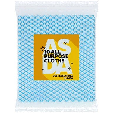 JUST ESSENTIALS by ASDA Just Essentials 10 All Purpose Cloths