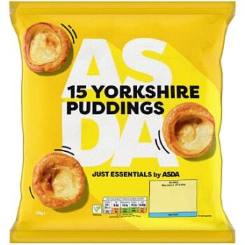 JUST ESSENTIALS by ASDA Just Essentials 15 Yorkshire Puddings (230g)