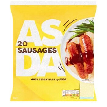 JUST ESSENTIALS by ASDA Just Essentials 20 Sausages (907g)