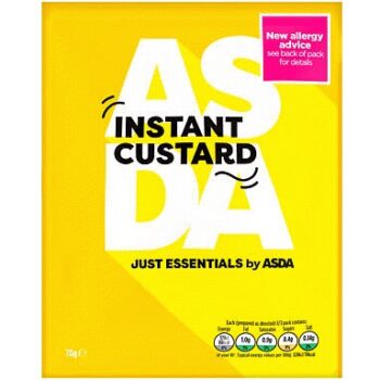 JUST ESSENTIALS by ASDA Just Essentials Instant Custard (70g)