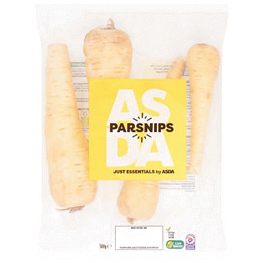 JUST ESSENTIALS by ASDA Just Essentials Parsnips (500g)