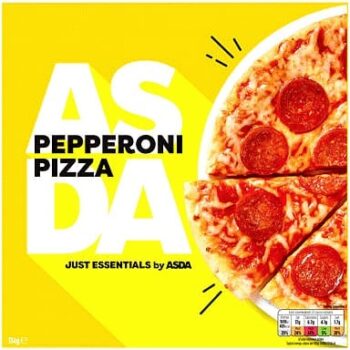 JUST ESSENTIALS by ASDA Just Essentials Pepperoni Pizza (314g)