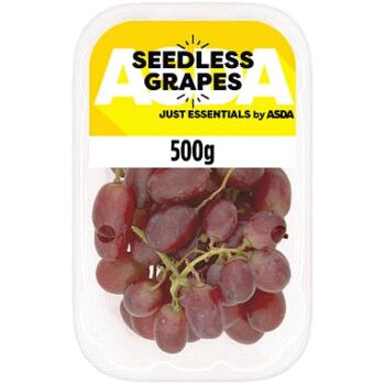 JUST ESSENTIALS by ASDA Just Essentials Seedless Grapes (500g)