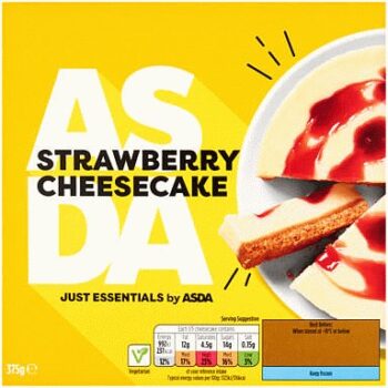 JUST ESSENTIALS by ASDA Just Essentials Strawberry Cheesecake (375g)