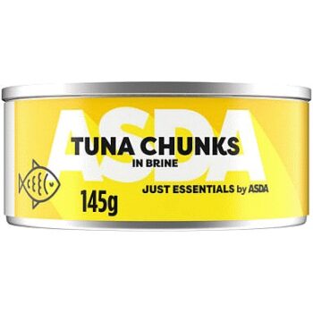 JUST ESSENTIALS by ASDA Just Essentials Tuna Chunks in Brine (145g)
