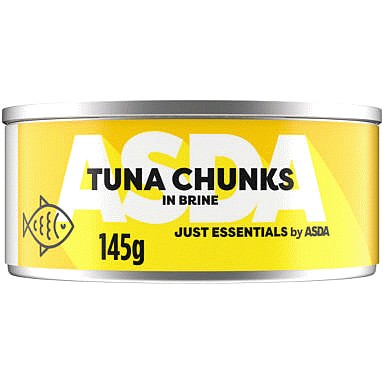 JUST ESSENTIALS by ASDA Just Essentials Tuna Chunks in Brine (145g)