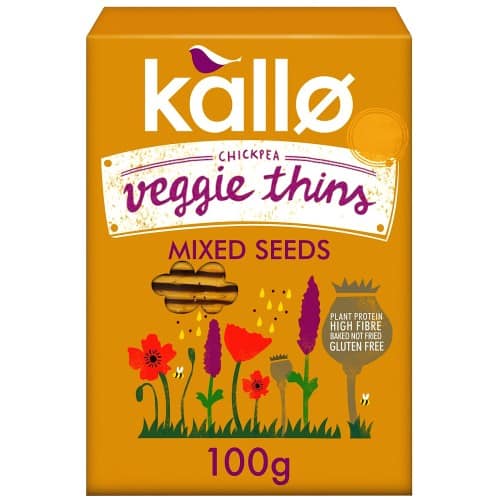 Kallo Veggie Thins Mixed Seeds (100g)