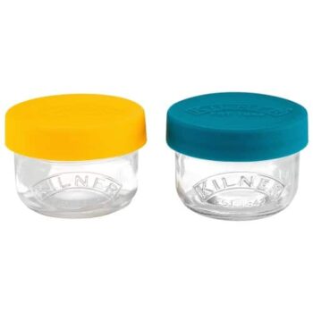 Kilner Set of 2 Snack and Store Pots (125ml)