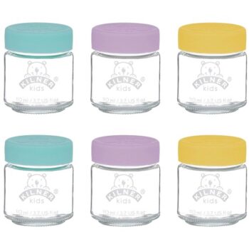 Kilner Set of 6 Kids Jars (110ml)