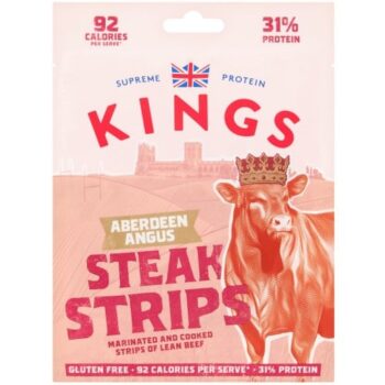 Kings Elite Snacks Aberdeen Angus Steak Strips