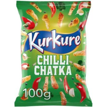 Kurkure Chilli Chatka Snacks (100g)