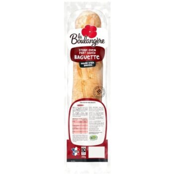 La Boulangere Plain Stone Oven Part-Baked Baguette (250g)