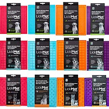 Lickimat Single Buddy Pet Slow Feeder Pastel