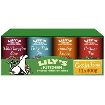 Lily's Kitchen Grain Free Tins for Dogs (12 x 400g)