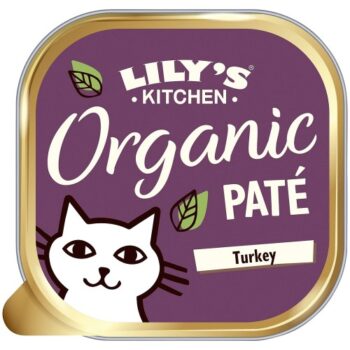 Lily's Kitchen Organic Pate Turkey for Cats (85g)