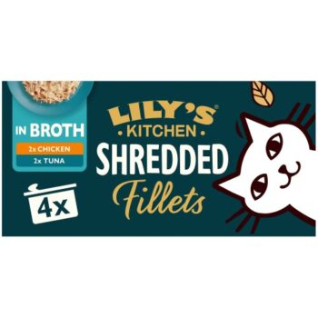 Lily's Kitchen Shredded Fillets in Broth Multipack (4 x 70g)