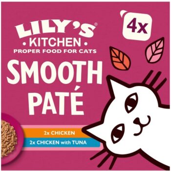 Lily's Kitchen Smooth Pate Selection Multipack for Cats (4 x 85g)