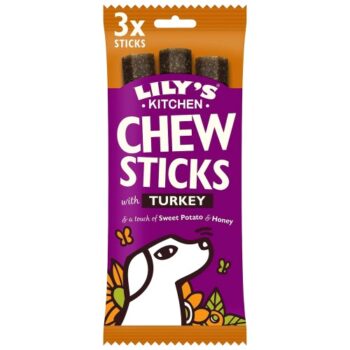 Lily's Kitchen Turkey Chew Sticks for Dogs (120g)