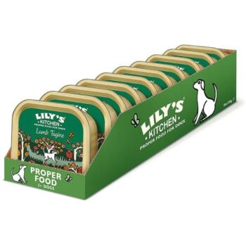Lily's Kitchen Wet Adult Dog Food Lamb Tagine Trays (10 x 150g)