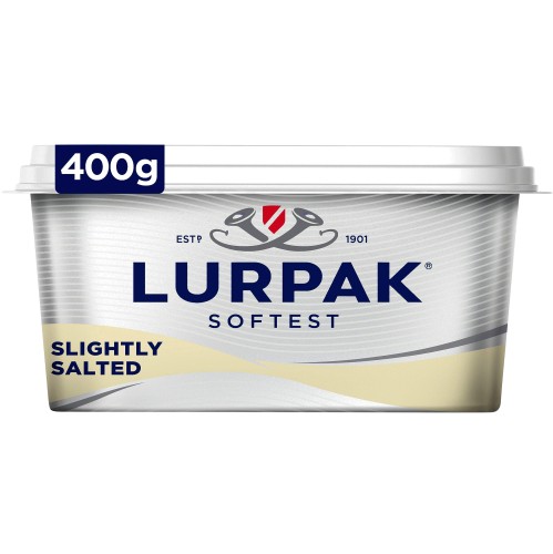 Lurpak Softest Spreadable Blend of Butter & Rapeseed Oil (400g)