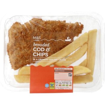 M&S Breaded Cod & Chips