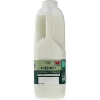M&S Organic Semi Skimmed Milk