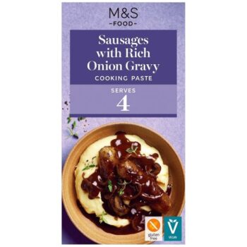 M&S Sausages with Rich Onion Gravy Cooking Paste (50g)