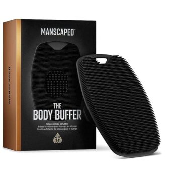 MANSCAPED The Body Buffer Silicone Mens Shower Scrubber Exfoliating Skincare Brush