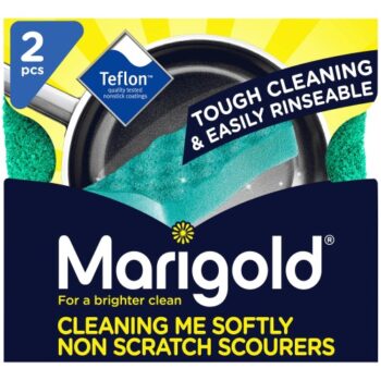 Marigold Cleaning Me Softly Non Scratch Scourers (2Pack)
