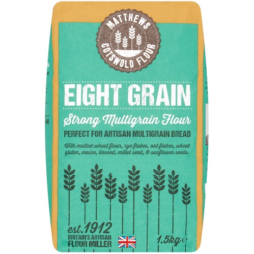 Matthews Flour Eight Grain Strong Multigrain Flour Mix (1.5kg)