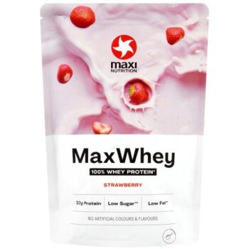 Maximuscle Strawberry Max Whey Protein Powder (420g)