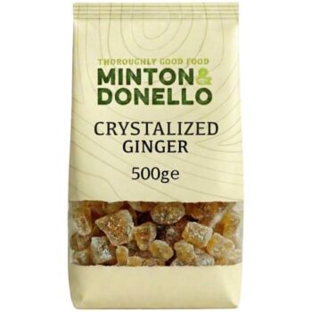 Minton & Donello Crystallised Ginger (500g)