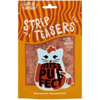 Miss Purfect Strip Teasers Cat Snacks (45g)