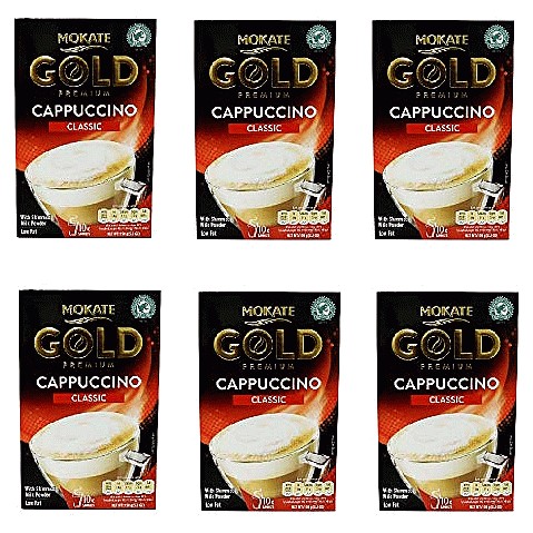 Mokate Gold Premium Cappuccino Caffe 10 Sachets