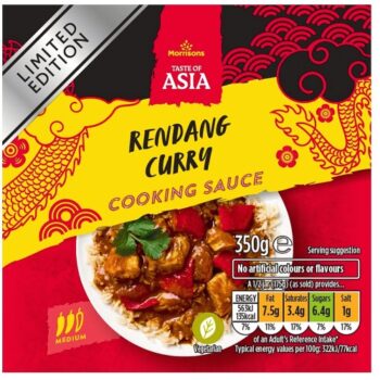 Morrisons Rendang Cooking Sauces