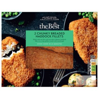 Morrisons The Best Breaded Chunky Haddock Fillets