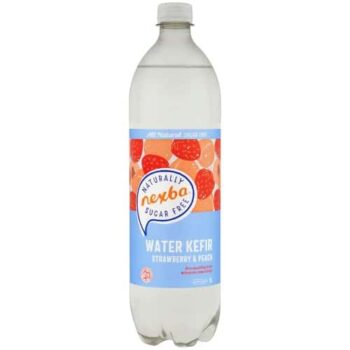 Nexba Water Kefir Strawberry & Peach (1 Litre)