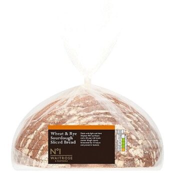 No.1 Wheat & Rye Sourdough Sliced Bread (500g)
