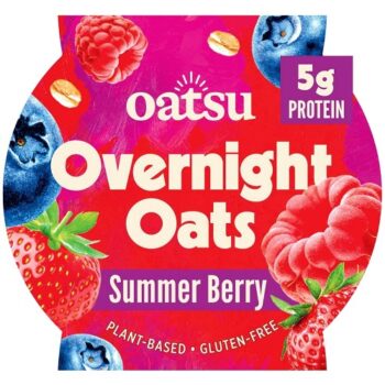 Oatsu Overnight Oats Summer Berry (160g)