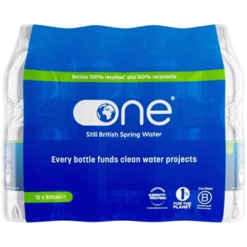 One Water Still Spring Water (12 x 500ml)