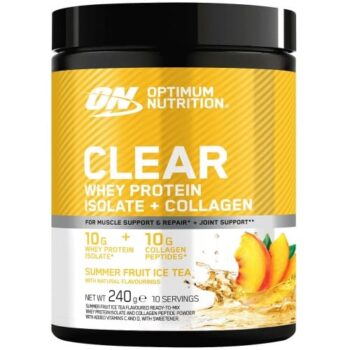 Optimum Nutrition Clear Whey and Collagen Summer Fruit Tea (240g)