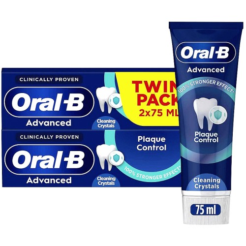 Oral-B Advanced Plaque Control Cleaning Crystals Toothpaste (150ml)