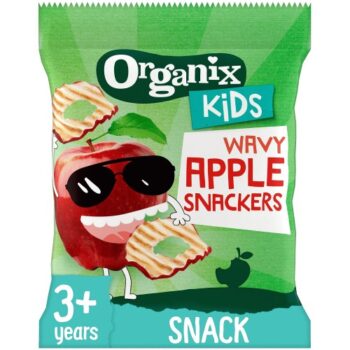 Organix Kids Wavy Apple Snackers 3 Years+ (15g)