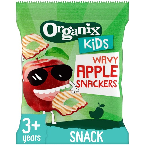 Organix Kids Wavy Apple Snackers 3 Years+ (15g)