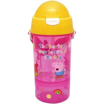 Peppa Pig Perfect Day Sip and Snack Bottle