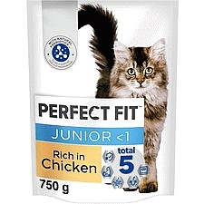 Perfect Fit Advanced Nutrition Dry Junior Cat Food Chicken