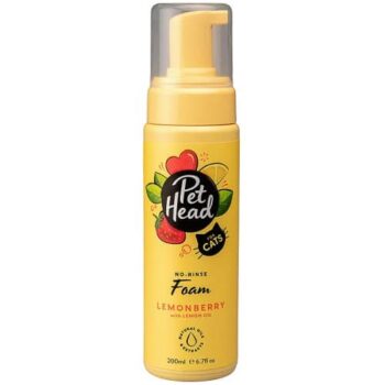 Pet Head Felin' Good Lemonberry With Lemon Oil Cat Shampoo No Rinse Foam (200ml)