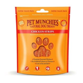 Pet Munchies Chicken Strips Dog Treats (320g)